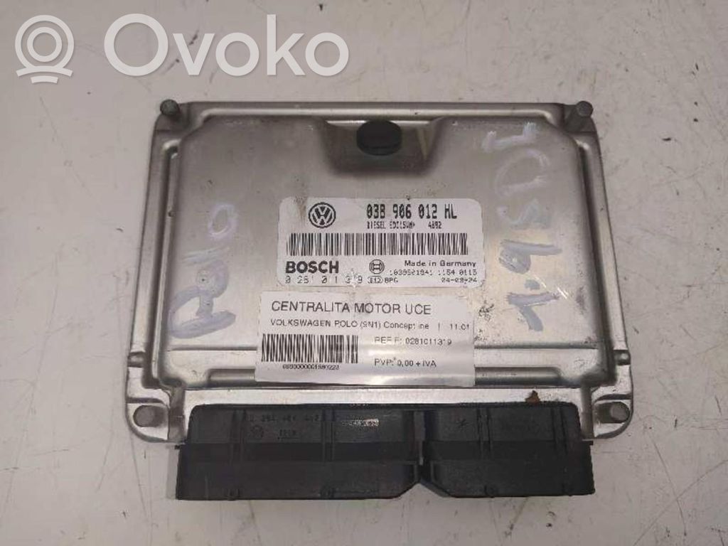 Unité de commande, module ECU de moteur   0281011319