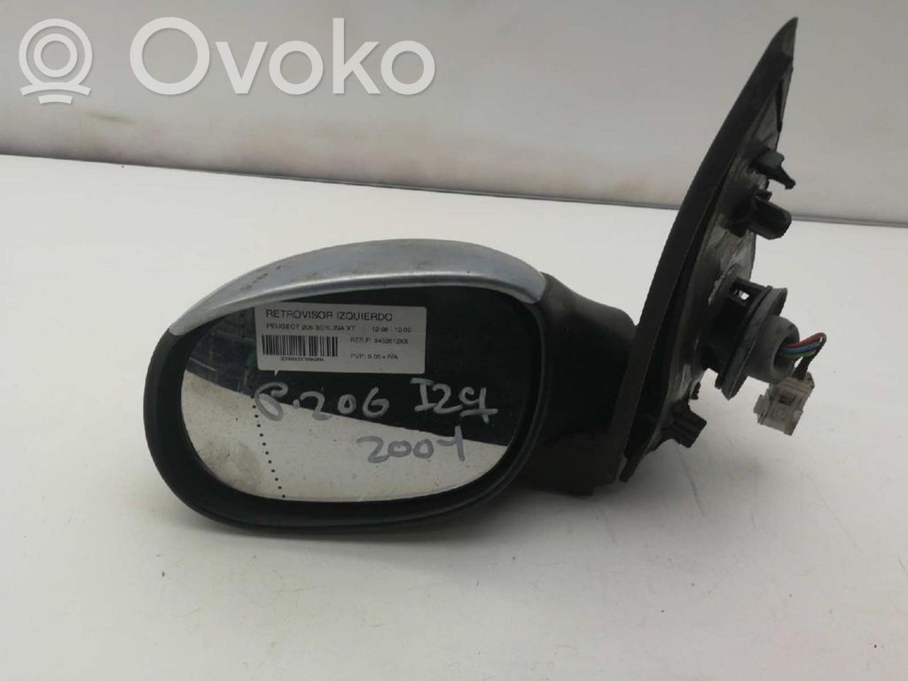 Peugeot 206+ Etuoven sähköinen sivupeili