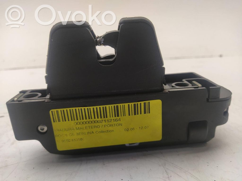 Tailgate/trunk/boot lock/catch/latch   9652483180