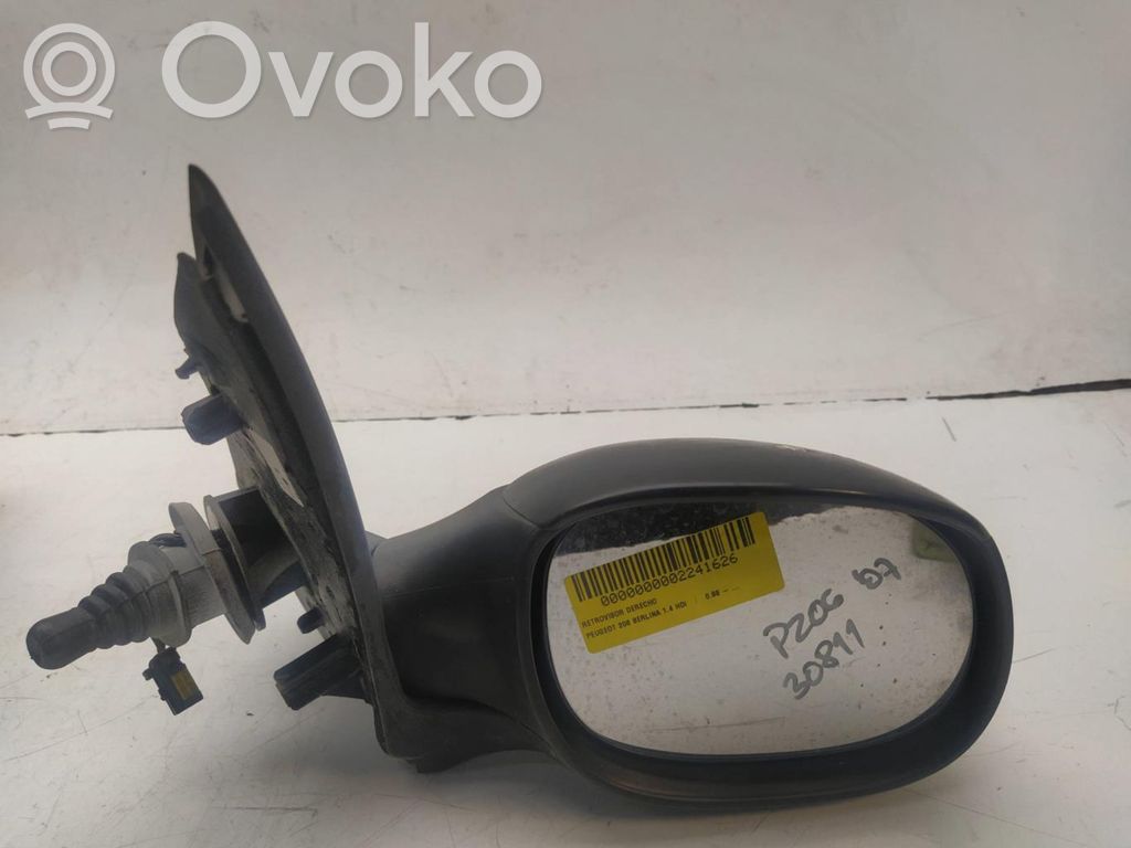 Peugeot 206+ Oglindă electrică ușă față