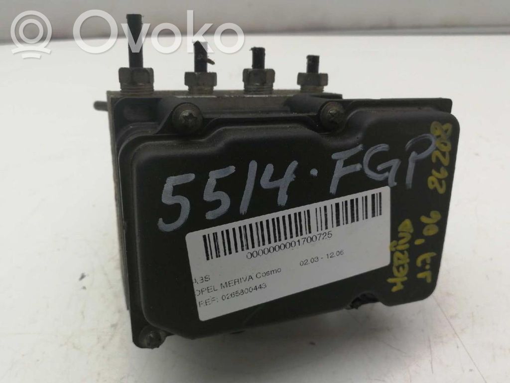 Opel Meriva A Pompa ABS 