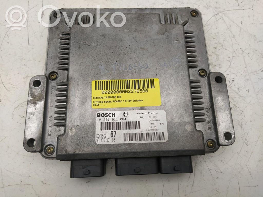 Unité de commande, module ECU de moteur   0281011084