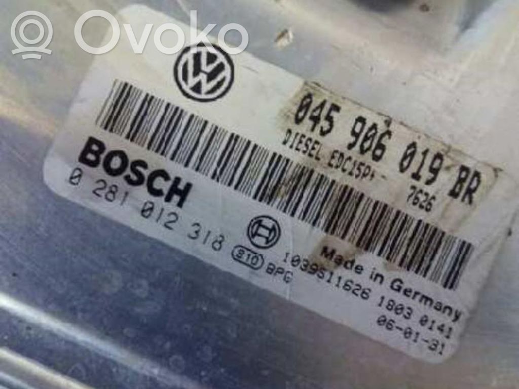 Unité de commande, module ECU de moteur   045906019BR