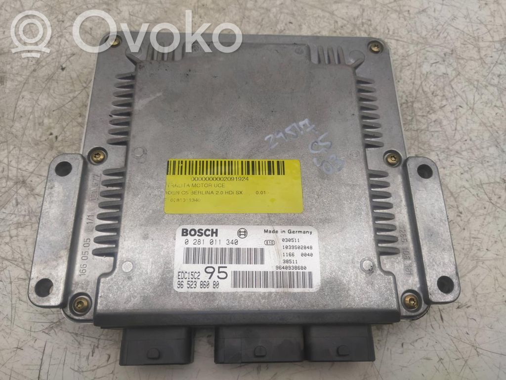 Citroen C5 Unitate control motor/modul ECU 
