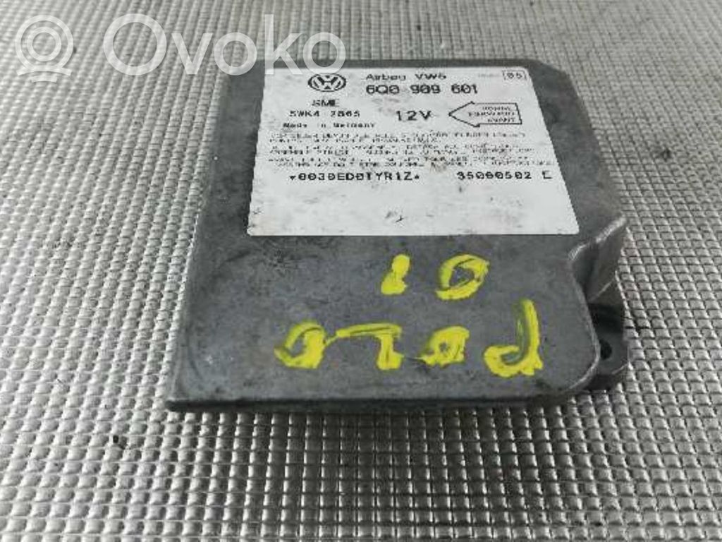 Unidad de control/módulo del Airbag   6Q0909601F