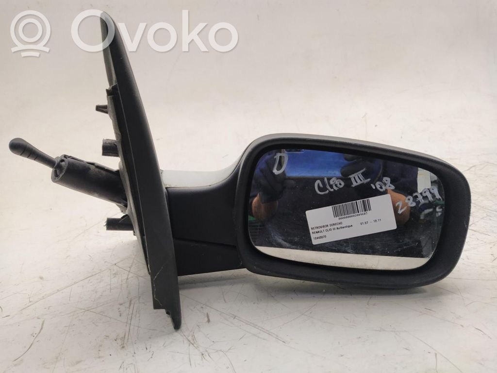 Renault Clio III Specchietto retrovisore elettrico portiera anteriore 