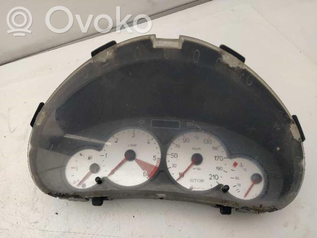 Peugeot 206+ Tachimetro (quadro strumenti) 