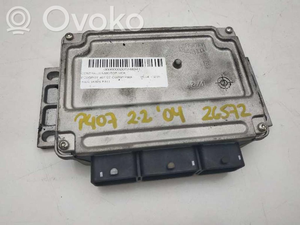 Peugeot 207 CC Engine control unit/module ECU 