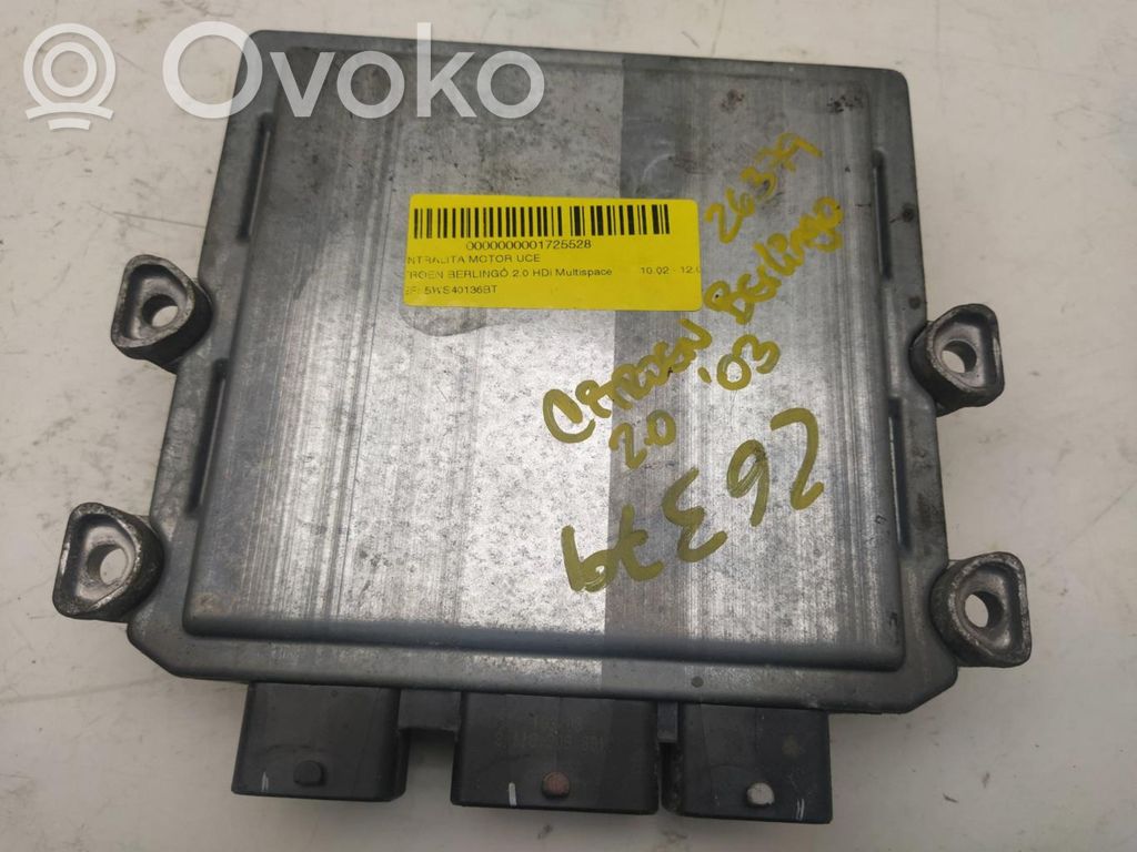 Citroen Berlingo Engine control unit/module ECU 
