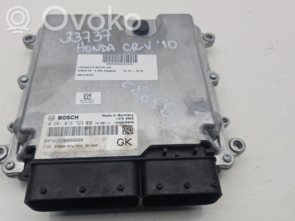 Unidad de control/módulo ECU del motor   0281016723