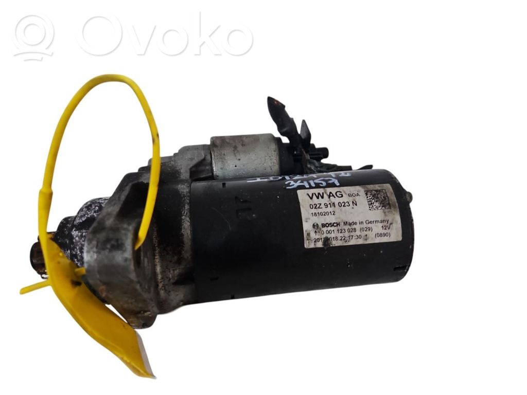 Motor de arranque   02Z911023N