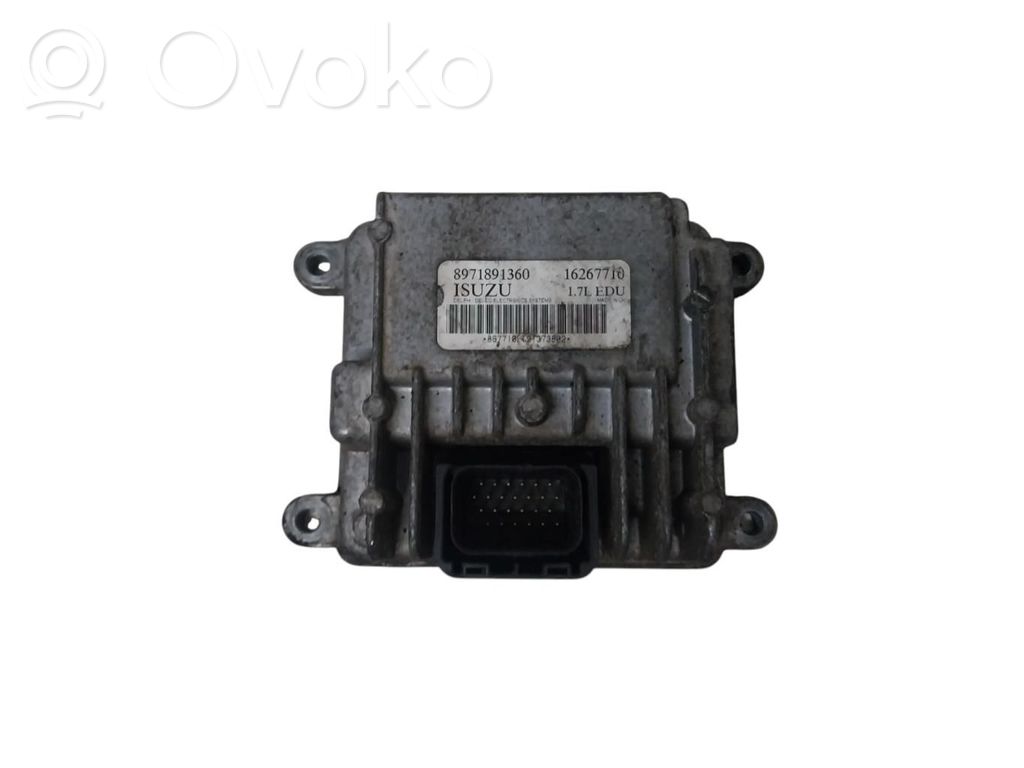Unité de commande, module ECU de moteur   8971891360