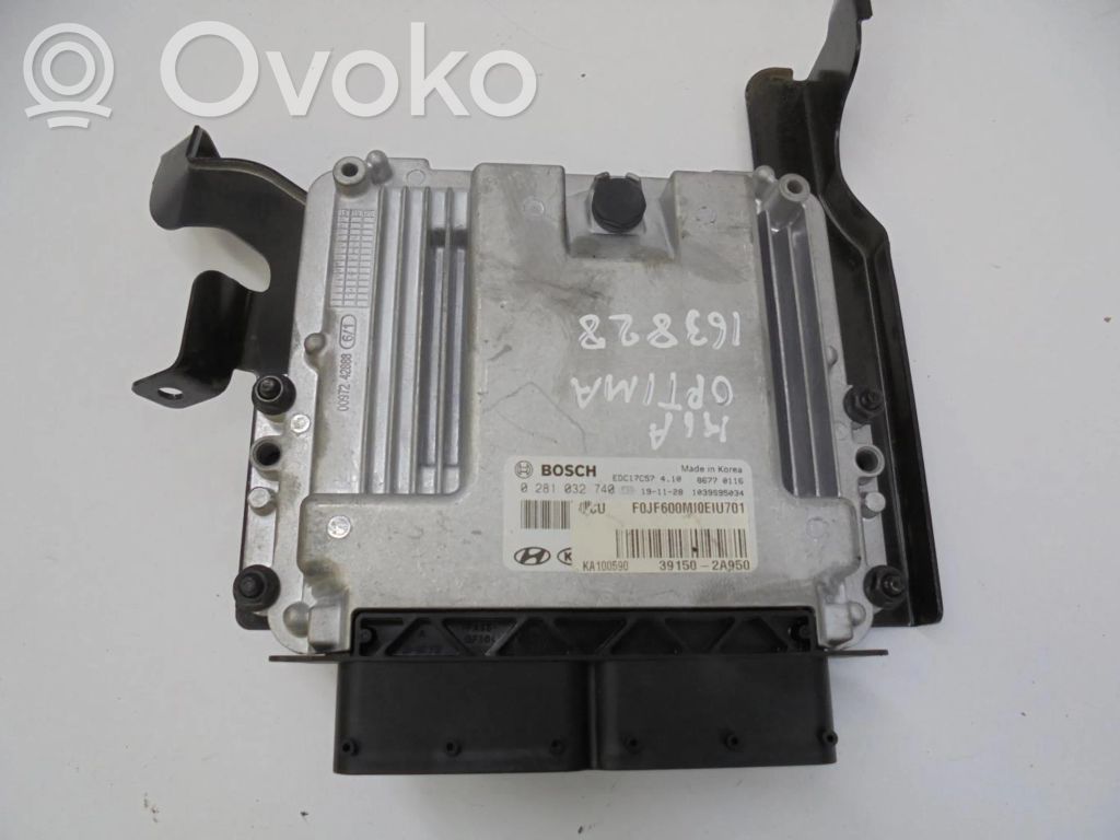 Unité de commande, module ECU de moteur   391502A950