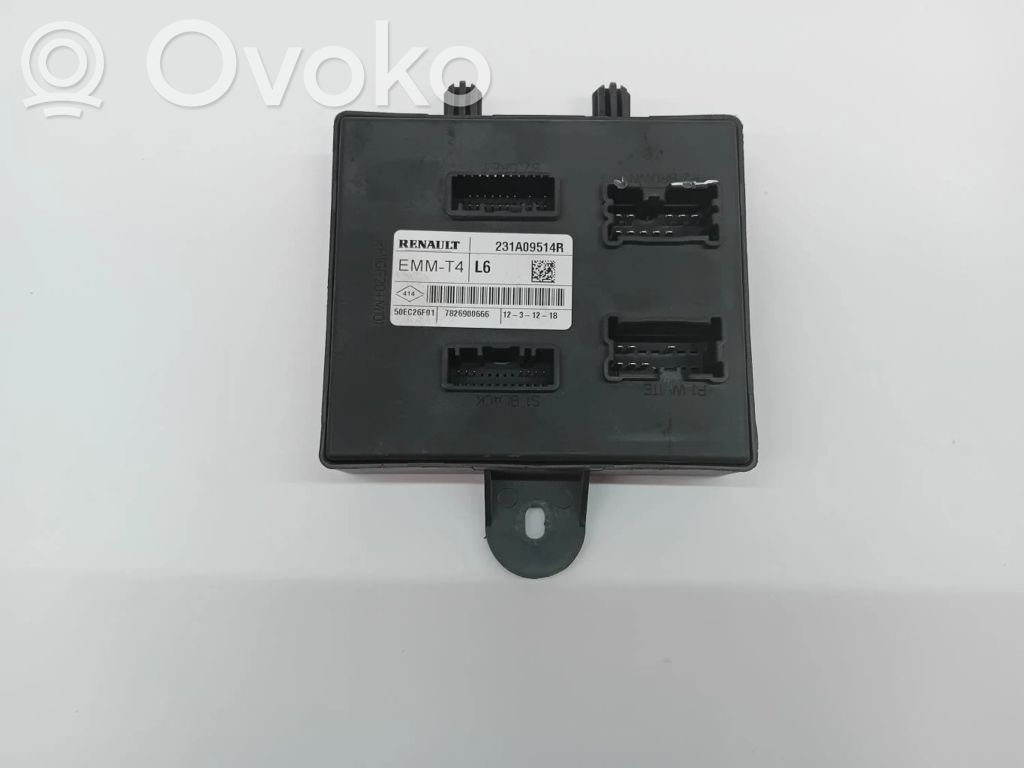 Unidad de control/módulo del motor   231A09514R