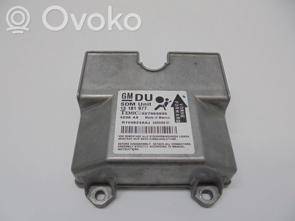 Opel Astra H Centralina/modulo airbag 