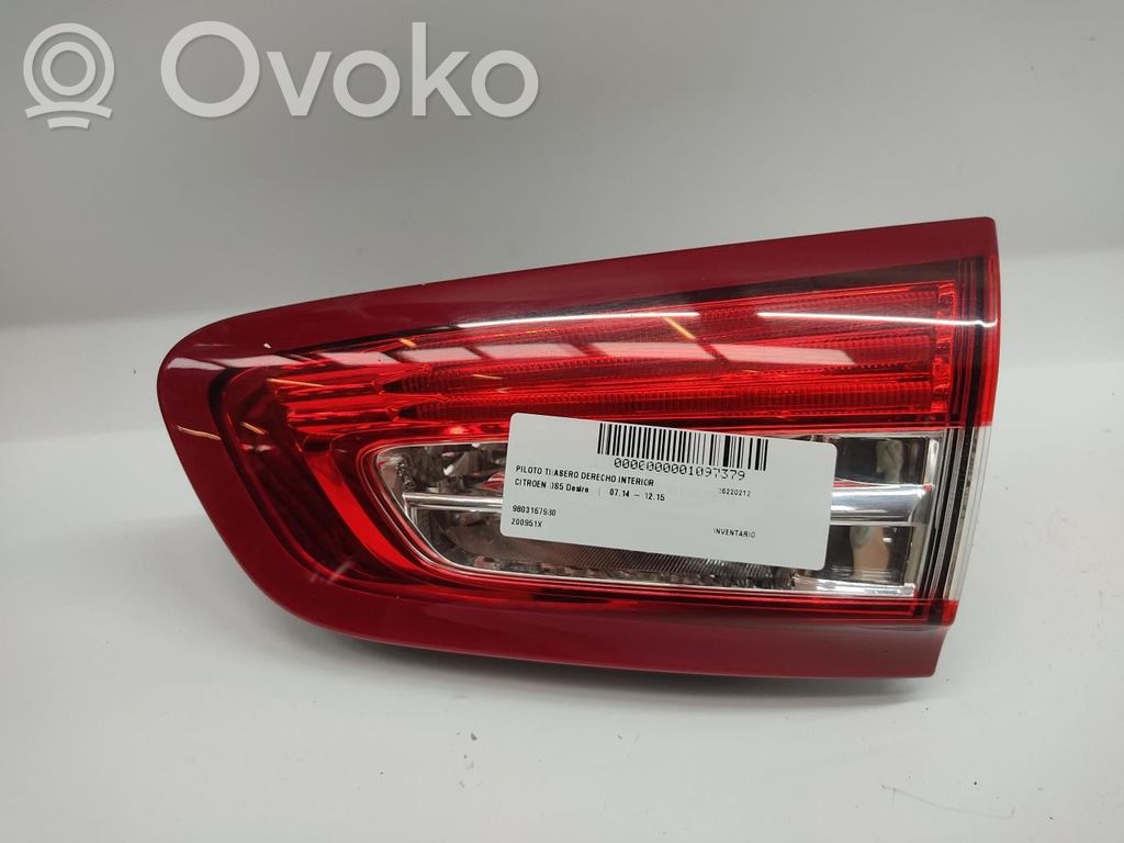 Citroen DS5 Luci posteriori