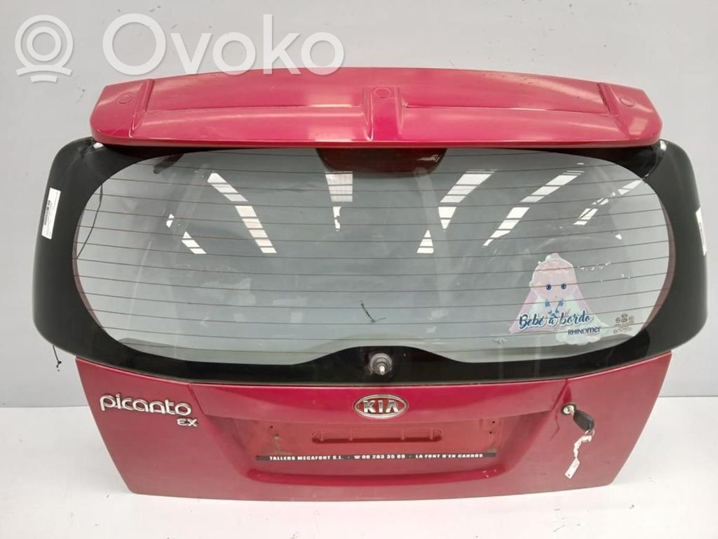 KIA Picanto Puerta del maletero/compartimento de carga 