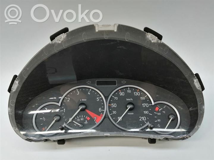 Peugeot 206 Geschwindigkeitsmesser Cockpit 