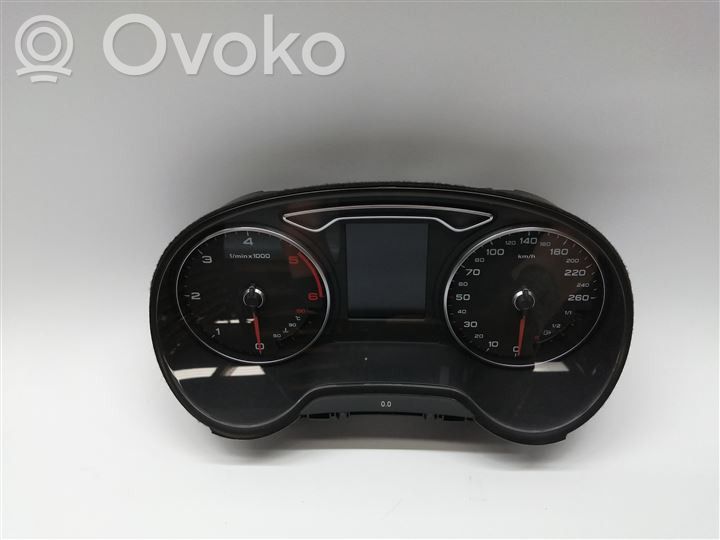 Audi A3 S3 8V Geschwindigkeitsmesser Cockpit 