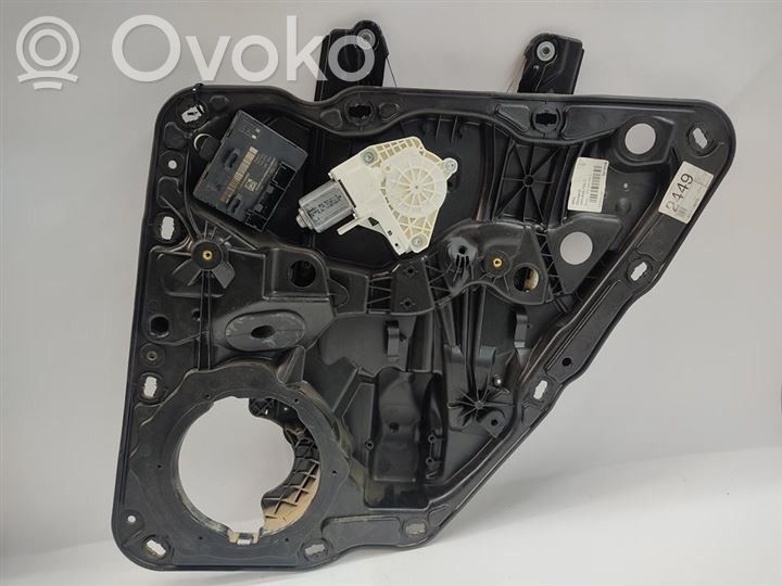 Porsche Cayenne (92A) Alzacristalli della portiera posteriore con motorino 