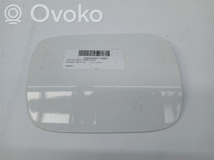 Peugeot 308 Bouchon, volet de trappe de réservoir à carburant