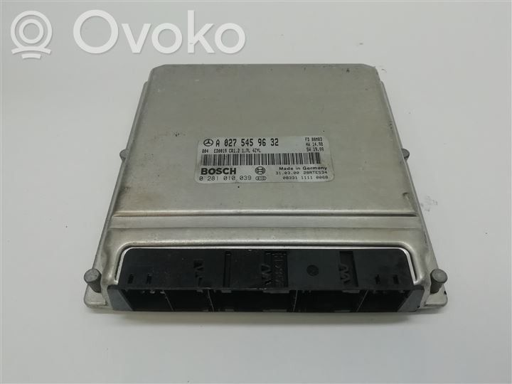 Mercedes-Benz A W168 Komputer / Sterownik ECU silnika 