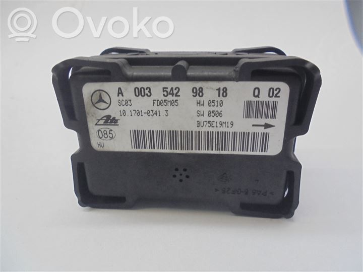 Mercedes-Benz CLK A209 C209 Sensor ESP de aceleración de frecuencia del intermitente