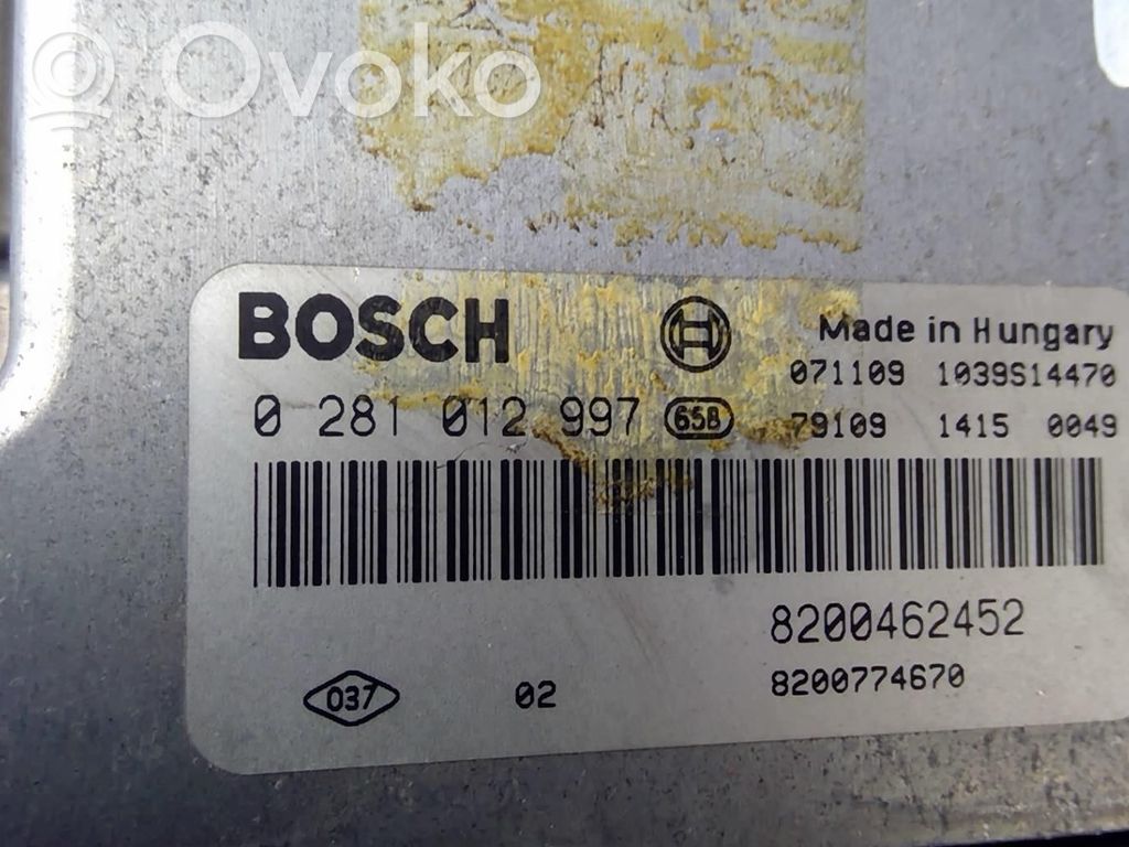 Engine control unit/module   8200774670