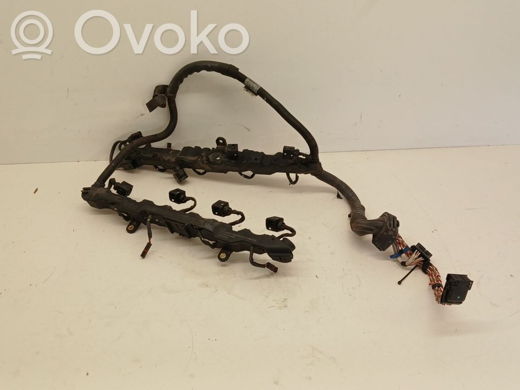 BMW 7 F01 F02 F03 F04 Wiązka przewodów silnika 