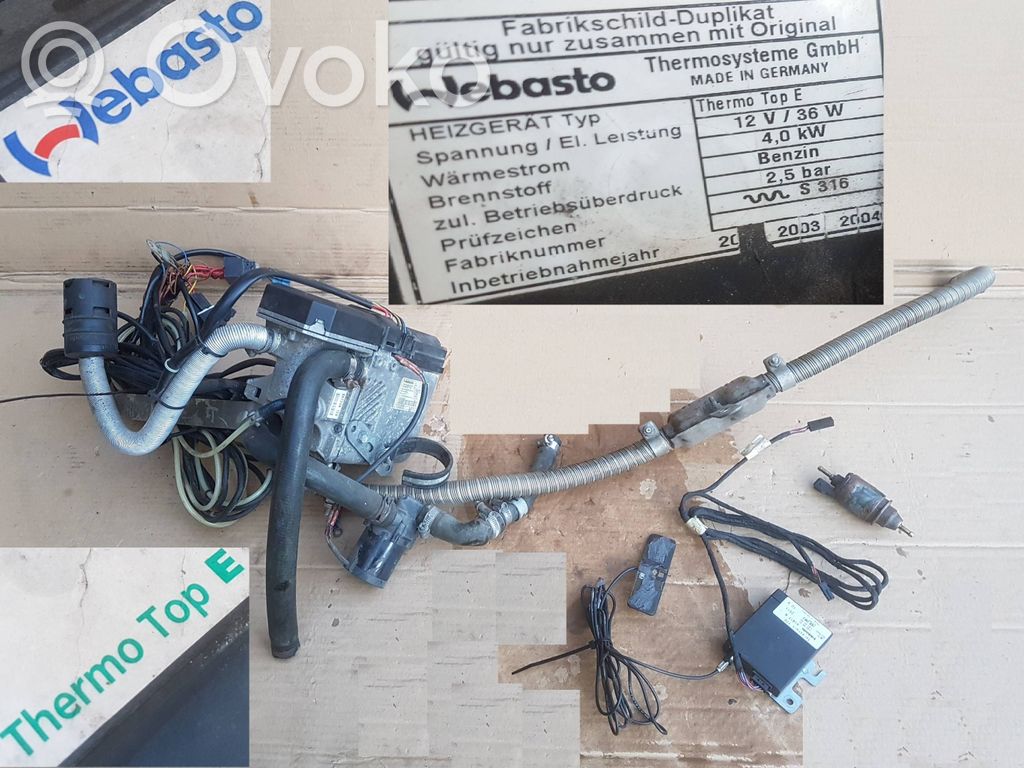 Suzuki Ignis Webasto pompe de circulation d'eau 