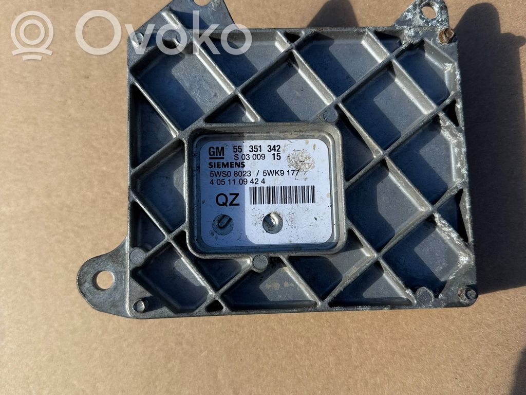 Engine control unit/module   55351342,S0300915,5WS08023