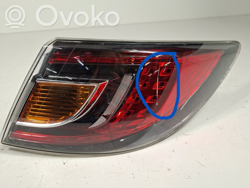 Mazda 6 Aizmugurējais lukturis virsbūvē 