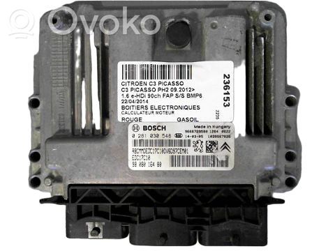 Citroen C3 Picasso Engine control unit/module ECU 