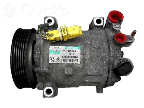 Peugeot 407 Air conditioning (A/C) compressor (pump) 