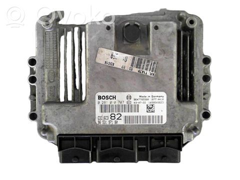 Engine control unit/module ECU   1942F7,1942F7,EDC16C3PSA