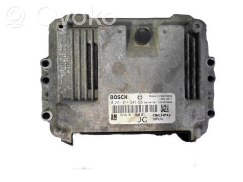 Opel Astra H Engine control unit/module ECU 