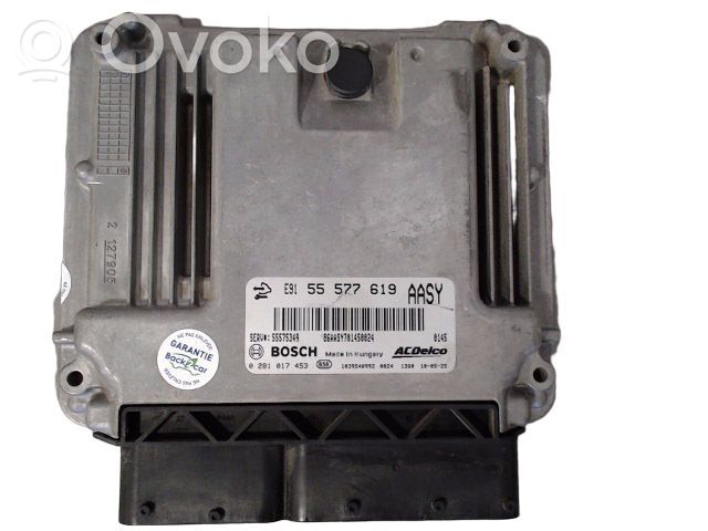Opel Astra J Unidad de control/módulo ECU del motor 