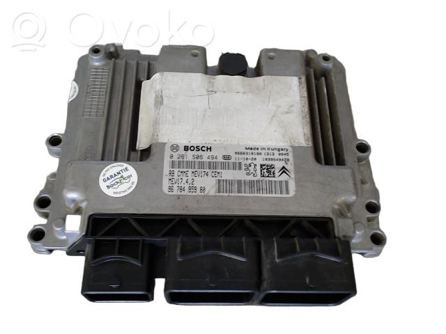 Peugeot 208 I Engine control unit/module ECU 