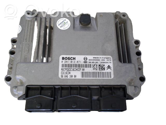 Peugeot 308 Unitate control motor/modul ECU 
