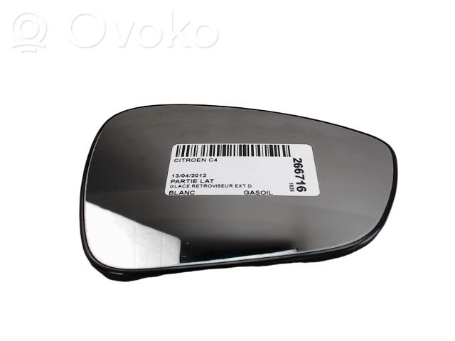 Citroen C4 II Spoguļa stikls 