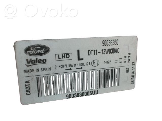 Ford Transit -  Tourneo Connect Headlight/headlamp 