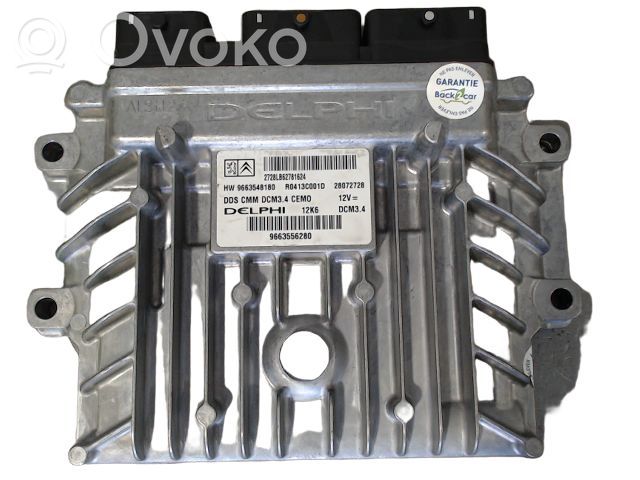 Peugeot 407 Galios (ECU) modulis 