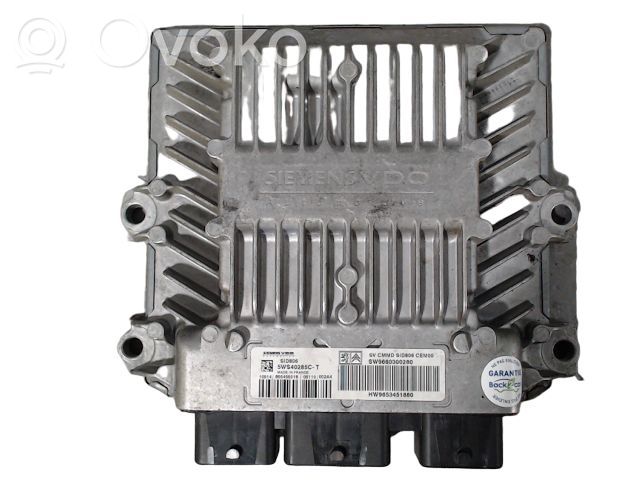 Engine control unit/module ECU   1939VJ,1939VJ,SID806PSA