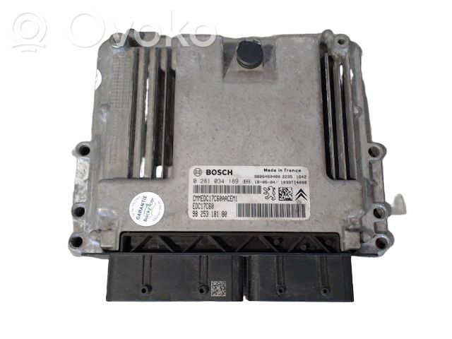 Engine control unit/module ECU   1613708580,1613708580,EDC17C60PSA