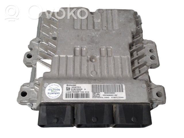 Engine control unit/module ECU   1608835180,1608835180,SID807EVOPSA