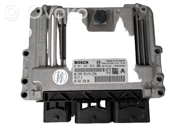 Peugeot 207 Engine control unit/module ECU 