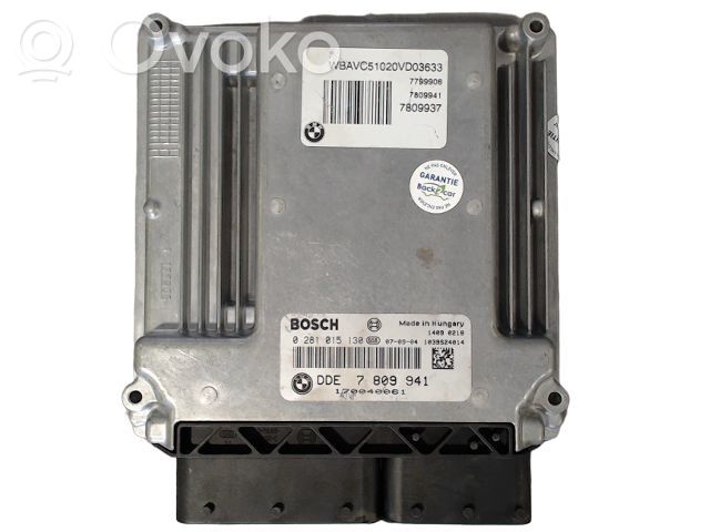 BMW 3 E90 E91 Galios (ECU) modulis 