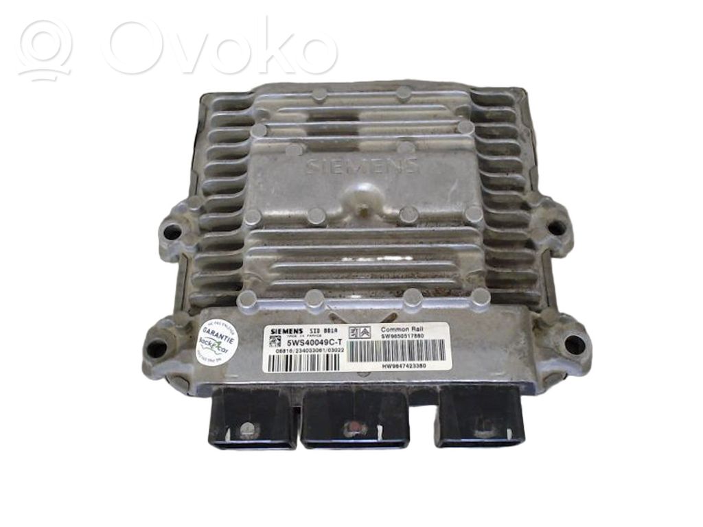 Peugeot Partner Unitate control motor/modul ECU 