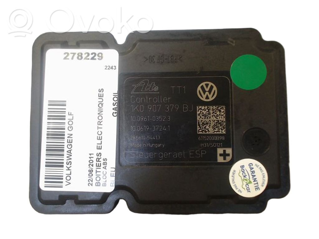 Volkswagen Golf VI ABS-pumppu