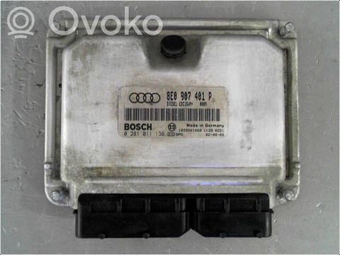 Audi A6 S6 C5 4B Centralina/modulo motore ECU 